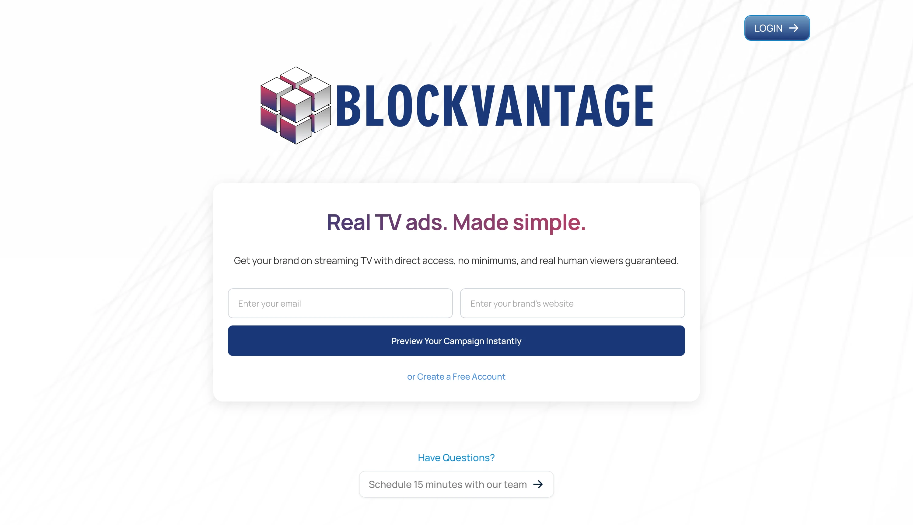BlockVantage - Web App API project from 2025