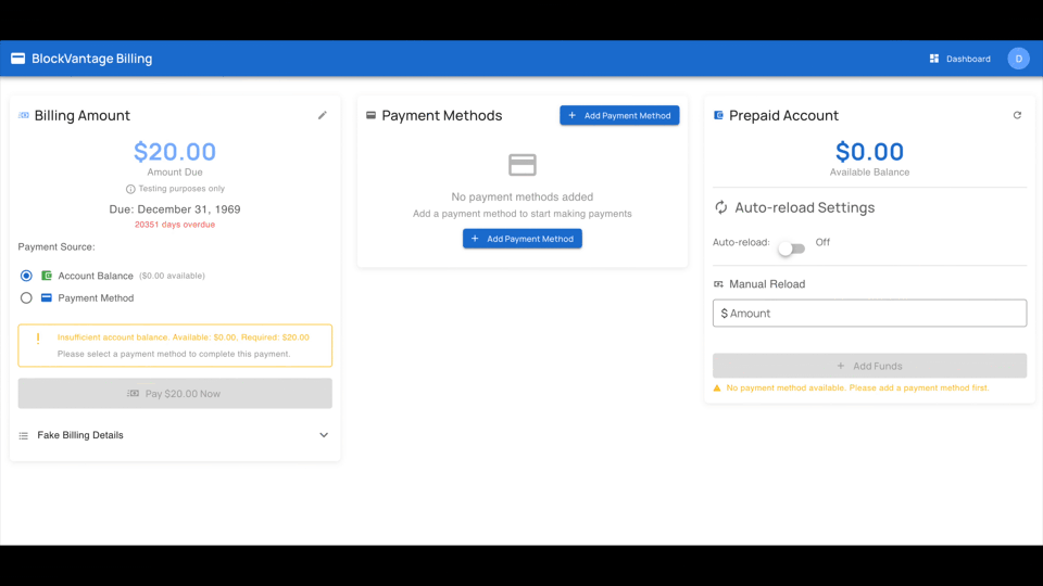 Temporary Interface - Rough prototype built for learning, not delivery